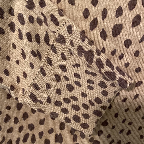 Joules Cotton / Viscose Blend Sweater - Leopard Dots - Picture 3 of 6